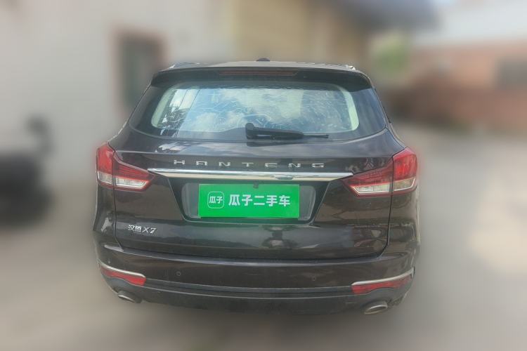 Used Hanteng X7 2018 X7S 1.5T Manual Luxury Model Rear
