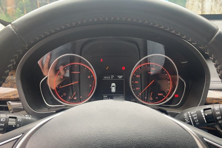 Used Hanteng X7 2018 X7S 1.5T Automatic Luxury Model Instrument Cluster
