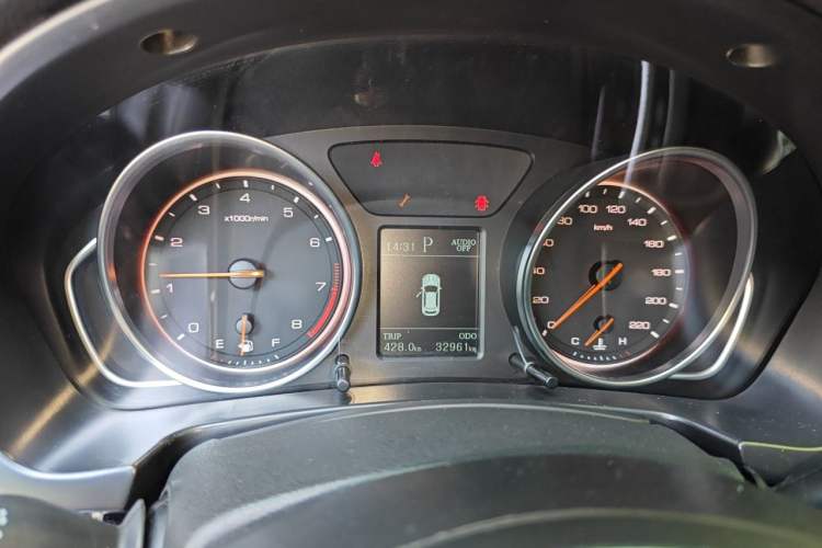 Used Hanteng X7 2018 X7S 1.5T Automatic Luxury Model Instrument Cluster
