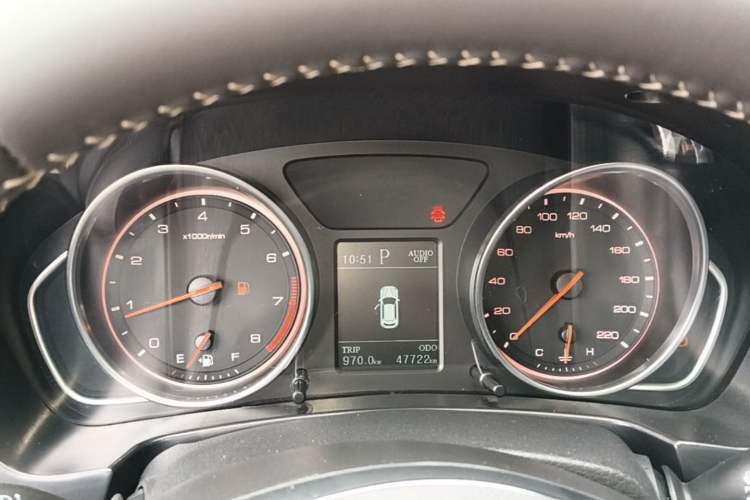 Used Hanteng X7 2018 X7S 1.5T Automatic Luxury Model Instrument Cluster