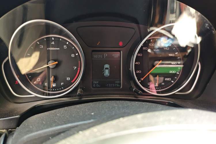 Used Hanteng X7 2018 X7S 1.5T Automatic Luxury Model Instrument Cluster