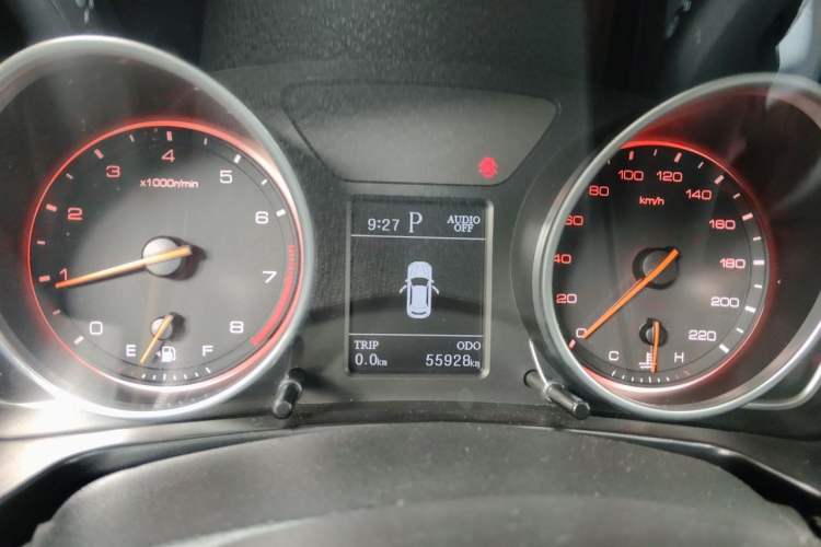 Used Hanteng X7 2018 X7S 1.5T Automatic Luxury Model Instrument Cluster