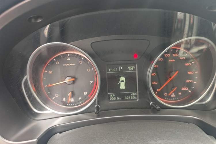 Used Hanteng X7 2018 X7S 1.5T Automatic Luxury Model Instrument Cluster