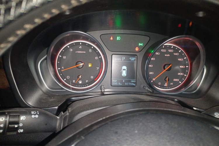Used Hanteng X7 2018 X7S 1.5T Automatic Luxury Model Instrument Cluster