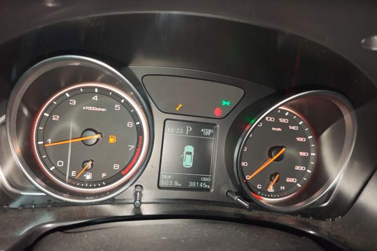Used Hanteng X7 2018 X7S 1.5T Automatic Luxury Model Instrument Cluster