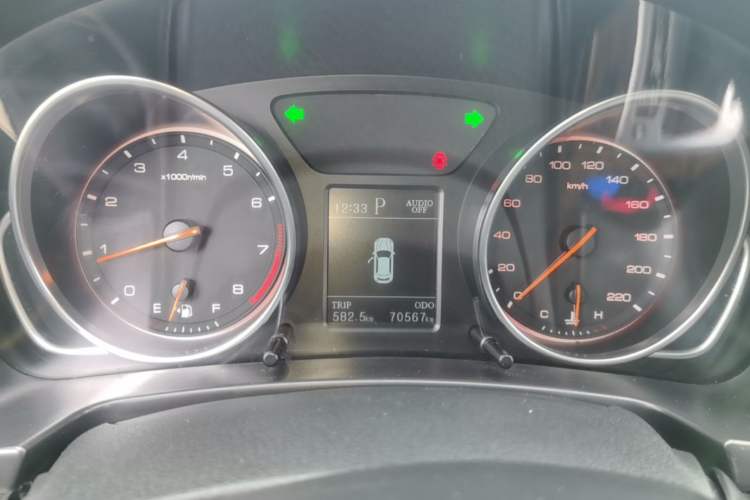 Used Hanteng X7 2018 X7S 1.5T Automatic Luxury Model Instrument Cluster
