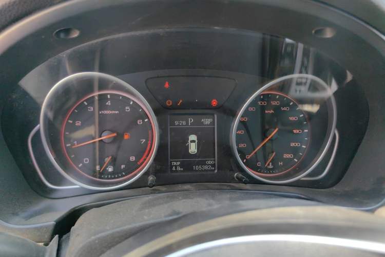 Used Hanteng X7 2018 X7S 1.5T Automatic Luxury Model Instrument Cluster