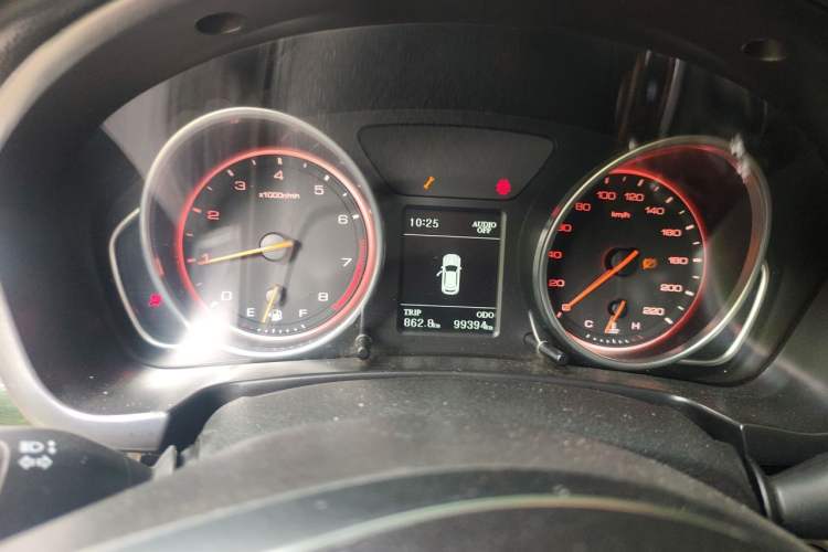 Used Hanteng X7 2018 X7S 1.5T Manual Luxury Model Instrument Cluster