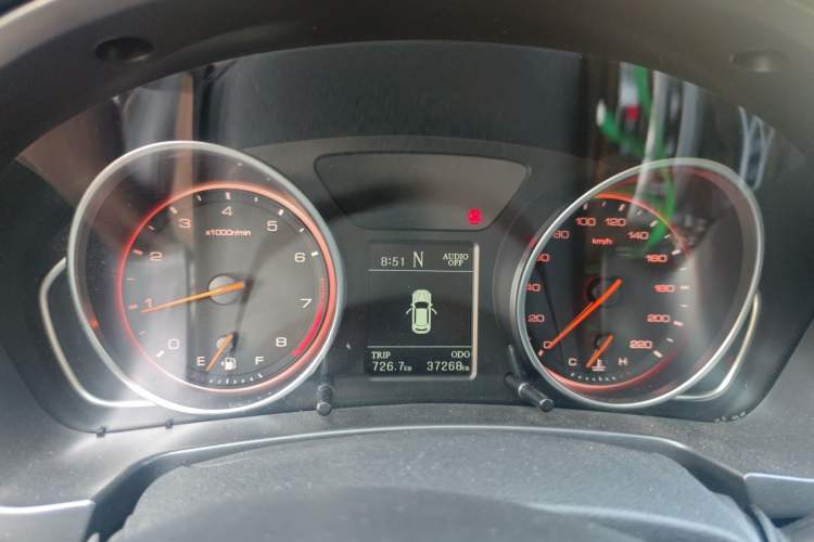 Used Hanteng X7 2018 X7S 1.5T Automatic Luxury Model Instrument Cluster
