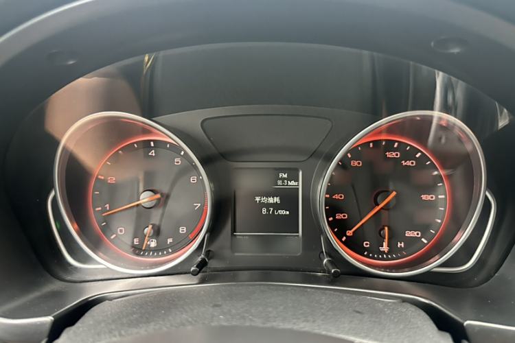 Used Hanteng X7 2018 X7S 1.5T Automatic Luxury Model Instrument Cluster