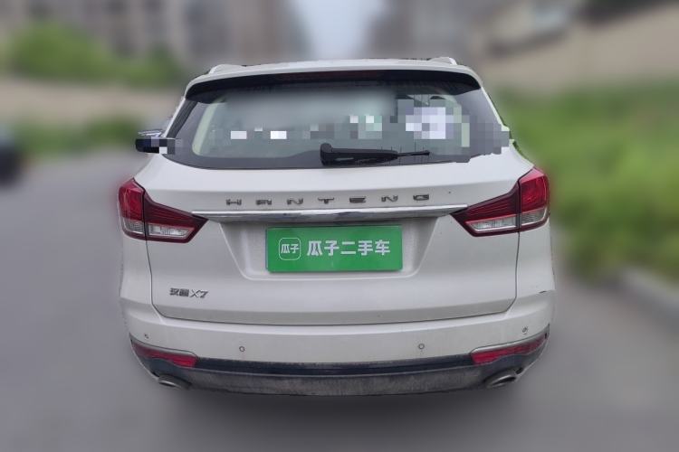 Used Hanteng X7 2018 X7S 1.5T Automatic Luxury Model Rear