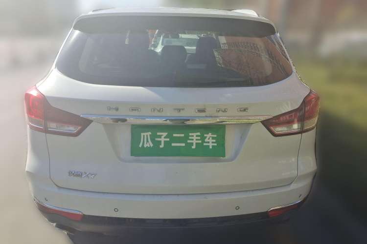 Used Hanteng X7 2018 X7S 1.5T Automatic Luxury Model Rear