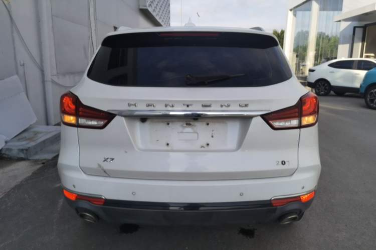 Used Hanteng X7 2018 X7S 1.5T Automatic Luxury Model Rear