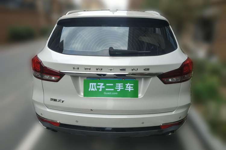 Used Hanteng X7 2018 X7S 1.5T Automatic Luxury Model Rear