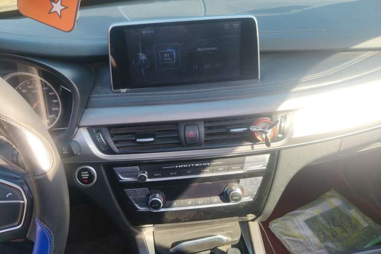 Used Hanteng X7 2020 X7S 1.5T Manual Luxury Model Audio And AC Panel