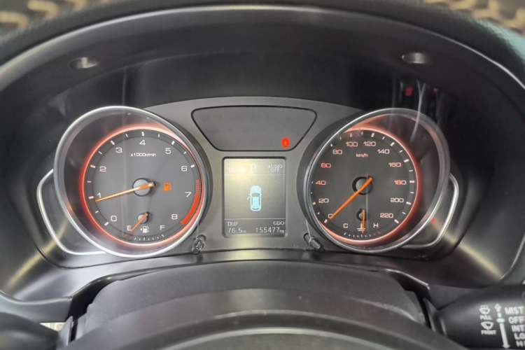 Used Hanteng X7 2020 X7S 1.5T Automatic Smart Luxury Model Instrument Cluster