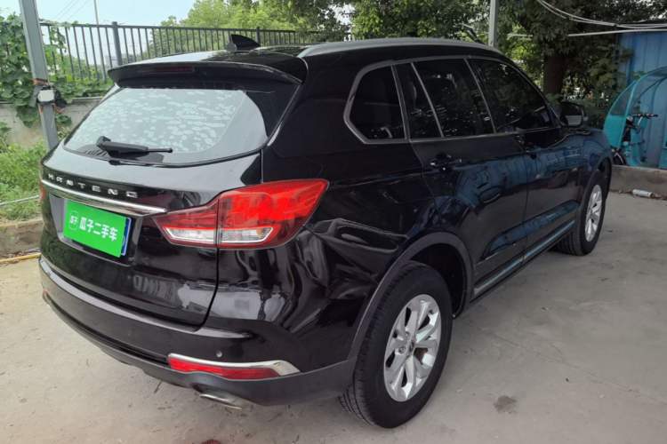 Used Hanteng X7 2020 X7S 1.5T Automatic Smart Luxury Model Rear Right 45 Deg