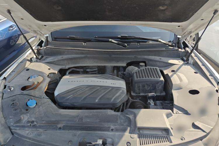 Used Hanteng X7 2020 X7S 1.5T Automatic Smart Luxury Model Engine Bay