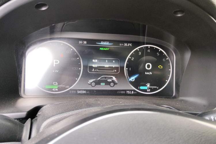 Used Hanteng X7 New Energy 2018 PHEV Luxury Edition Instrument Cluster
