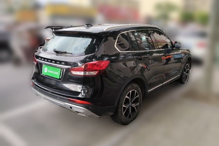 Used Hanteng X7 New Energy 2018 PHEV Luxury Edition Rear Right 45 Deg