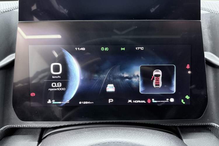 Used Haval DARGO 2021 2.0T DCT All-Wheel-Drive "Hao Tian Quan" Edition Odometer Close Up