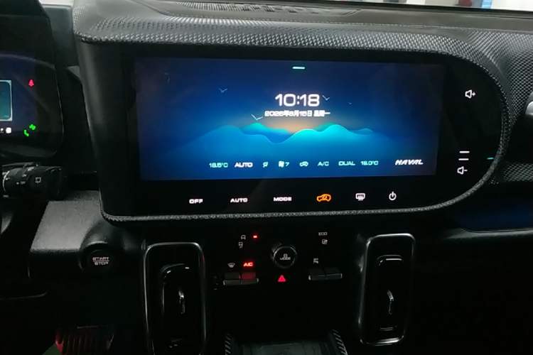 Used Haval DARGO 2021 1.5T DCT Two-Wheel Drive "Mǎquǎn" Edition Audio And AC Panel