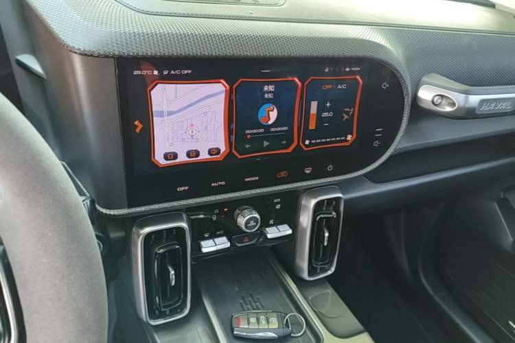 Used Haval DARGO 2021 1.5T DCT Two-Wheel Drive Labrador Edition Audio And AC Panel