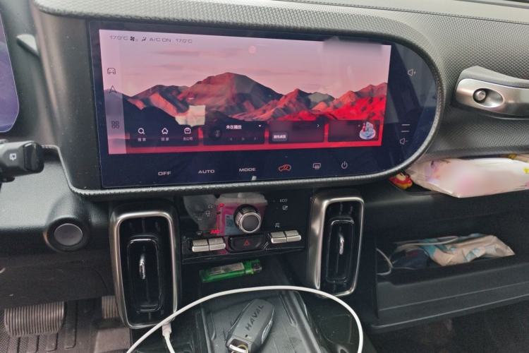 Used Haval DARGO 2021 1.5T DCT Two-Wheel Drive Border Collie Edition Audio And AC Panel
