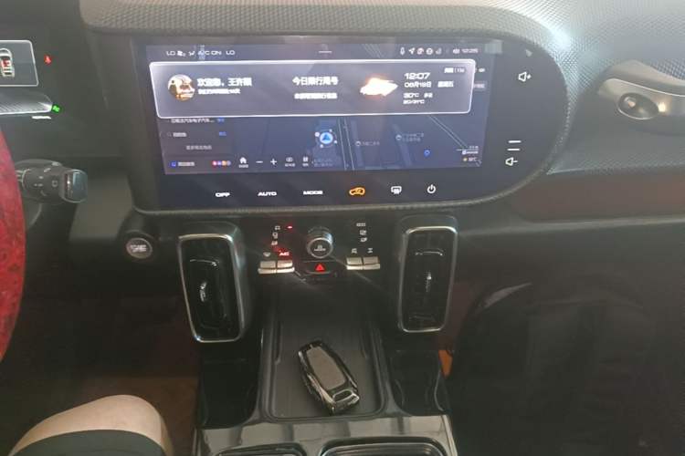 Used Haval DARGO 2021 Revised Version 2.0T DCT Four-Wheel Drive "Hao Tian Que" Edition Audio And AC Panel