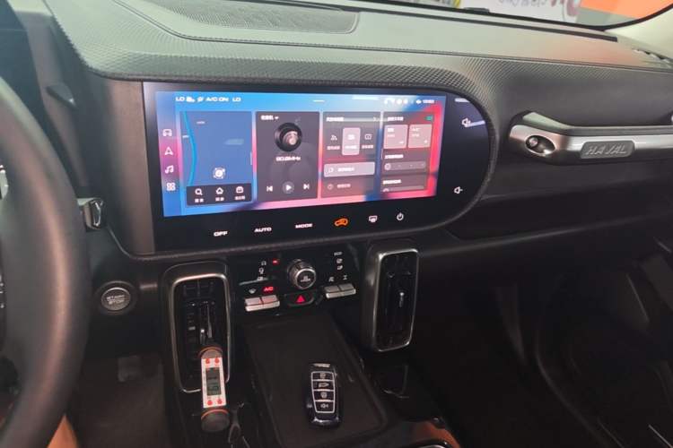 Used Haval DARGO 2021 2.0T DCT 4x4 Chinese Rural Dog Edition Audio And AC Panel