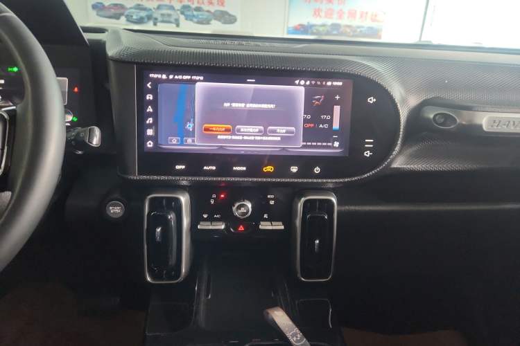 Used Haval DARGO 2021 2.0T DCT Two-Wheel Drive Chinese Mastiff Edition Audio And AC Panel