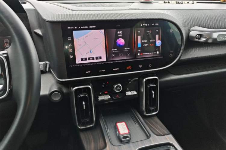 Used Haval DARGO 2021 1.5T DCT Two-Wheel Drive Border Collie Edition Audio And AC Panel