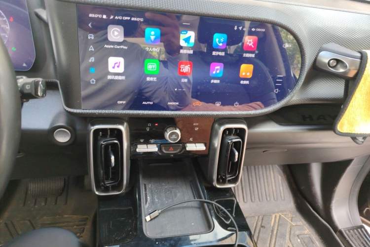 Used Haval DARGO 2021 1.5T DCT Two-Wheel Drive Border Collie Edition Audio And AC Panel