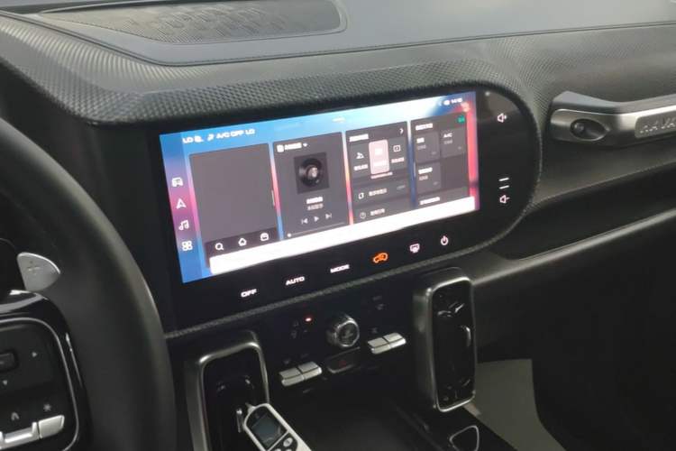 Used Haval DARGO 2021 1.5T DCT Two-Wheel Drive Border Collie Edition Audio And AC Panel