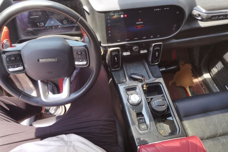 Used Haval DARGO 2021 2.0T DCT Two-Wheel Drive Chinese Mastiff Edition Center Console