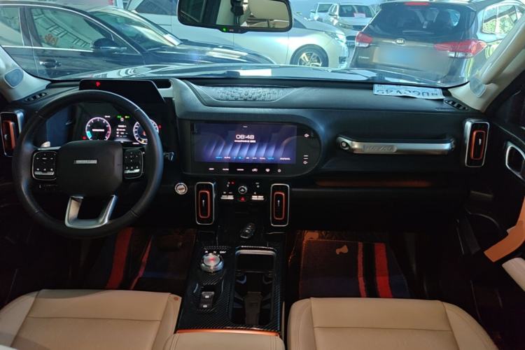 Used Haval DARGO 2021 1.5T DCT Two-Wheel Drive "Wangcai" Edition Center Console