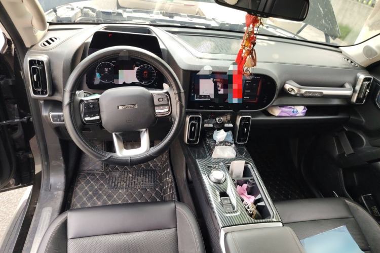 Used Haval DARGO 2021 Revised Version 2.0T DCT Four-Wheel Drive "Hao Tian Que" Edition Center Console