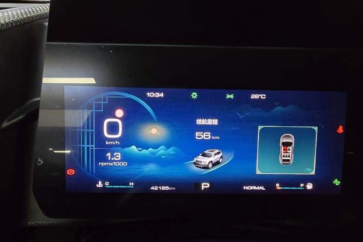 Used Haval DARGO 2021 1.5T DCT Two-Wheel Drive Border Collie Edition Instrument Cluster