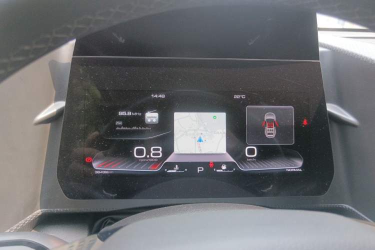 Used Haval DARGO 2021 1.5T DCT Two-Wheel Drive Labrador Edition Instrument Cluster