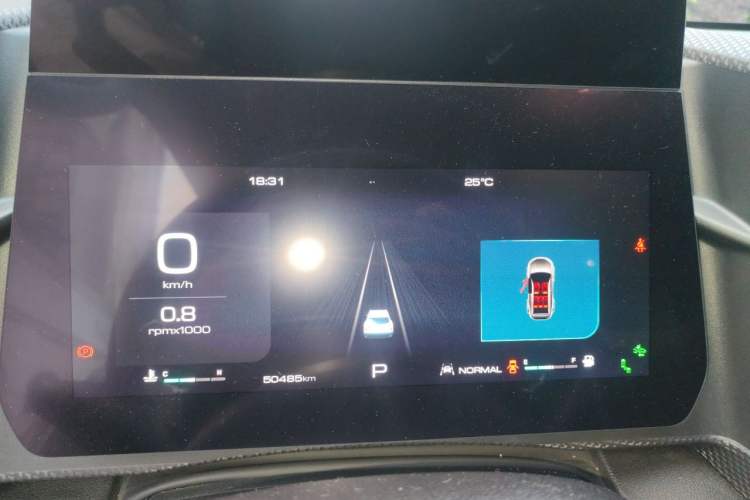 Used Haval DARGO 2021 1.5T DCT Two-Wheel Drive "Mǎquǎn" Edition Instrument Cluster