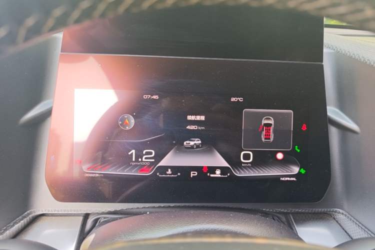 Used Haval DARGO 2021 1.5T DCT Two-Wheel Drive "Mǎquǎn" Edition Instrument Cluster
