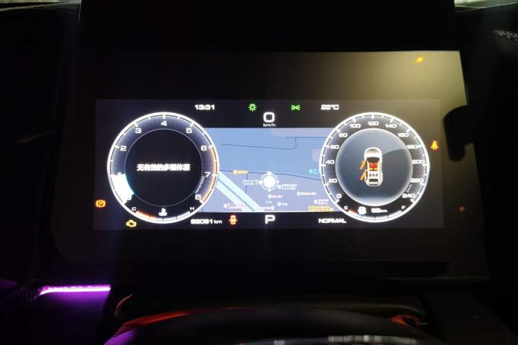 Used Haval DARGO 2021 1.5T DCT Two-Wheel Drive Husky Edition Instrument Cluster