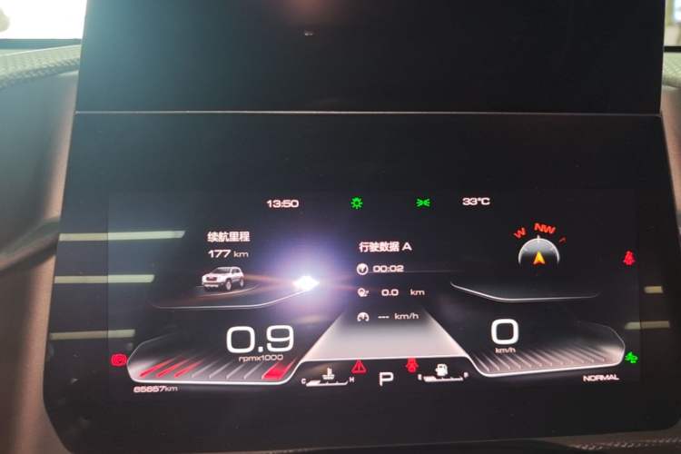 Used Haval DARGO 2021 2.0T DCT 4x4 Chinese Rural Dog Edition Instrument Cluster