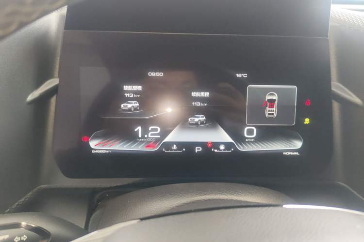 Used Haval DARGO 2021 1.5T DCT Two-Wheel Drive Labrador Edition Instrument Cluster