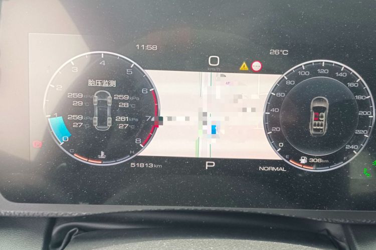 Used Haval DARGO 2021 2.0T DCT All-Wheel-Drive "Hao Tian Quan" Edition Instrument Cluster