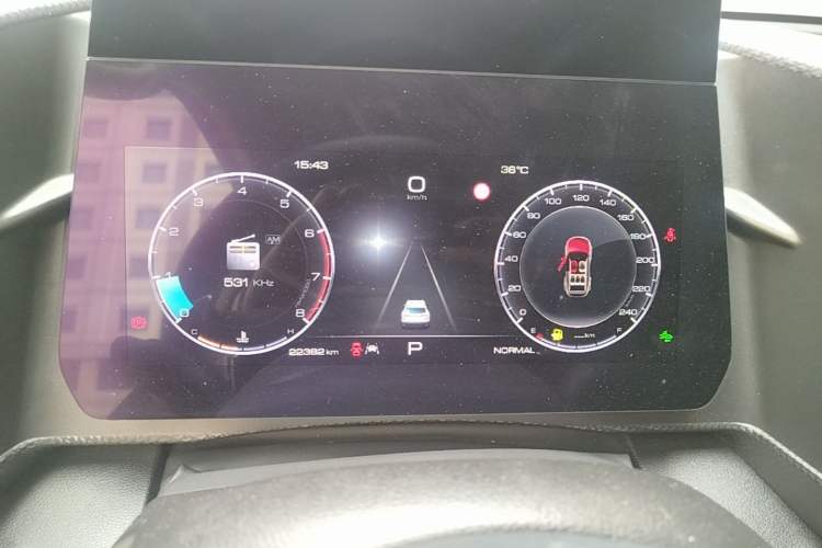 Used Haval DARGO 2021 1.5T DCT Two-Wheel Drive Border Collie - Wangcai Edition Instrument Cluster