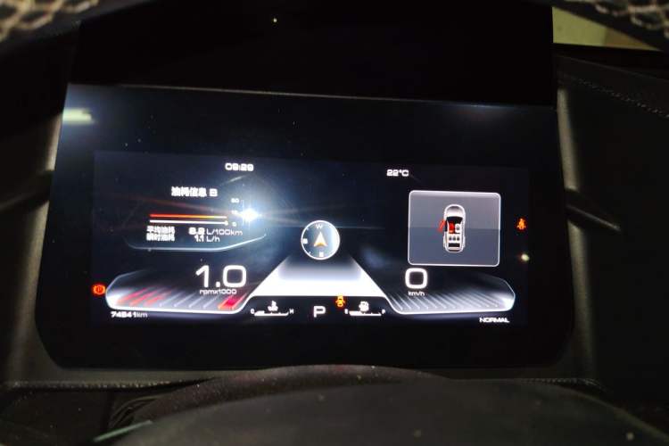 Used Haval DARGO 2021 1.5T DCT Two-Wheel Drive Labrador Edition Instrument Cluster