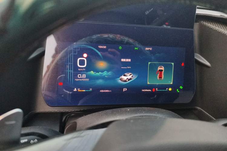 Used Haval DARGO 2021 1.5T DCT Two-Wheel Drive "Mǎquǎn" Edition Instrument Cluster