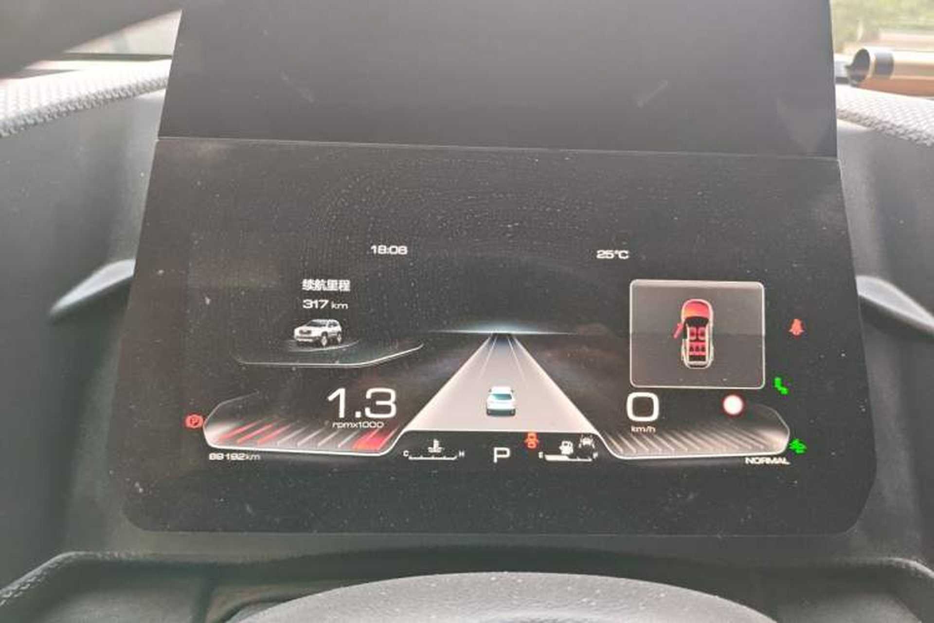 Used Haval DARGO 2021 2.0T DCT All-Wheel-Drive "Hao Tian Quan" Edition Instrument Cluster