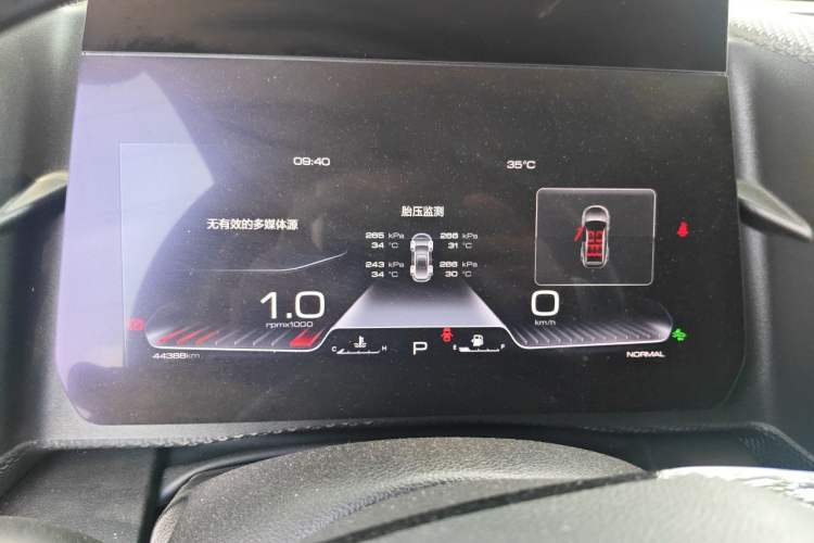Used Haval DARGO 2021 1.5T DCT Two-Wheel Drive Border Collie Edition Instrument Cluster
